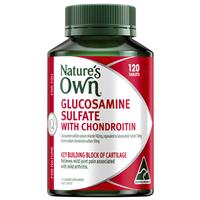Nature's Own Glucosamine Sulfate With Chondroitin 120 Tablets