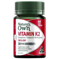 Nature's Own K2 180mcg 60 Tablets