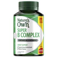 Nature's Own Super B Complex 200 Tablets Exclusive Size