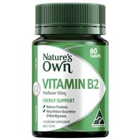 Nature's Own Vitamin B2 60 Tablets