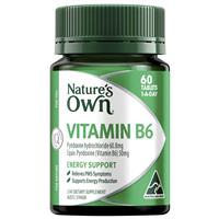 Nature's Own Vitamin B6 60 Tablets