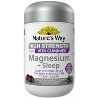 Nature's Way Adult Vita Gummies High Strength Mag + Sleep 45 Gummies