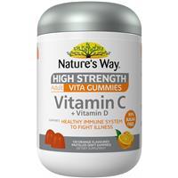 Nature's Way Adult Vita Gummies Sugar Free High Strength Vitamin C 130 Gummies Exclusive Size