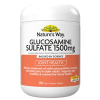 Nature's Way Glucosamine Sulfate 1500mg 250 Tablets