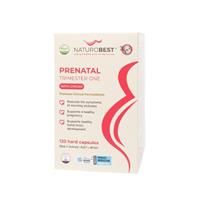 NaturoBest Prenatal Trimester One with Ginger 120 Capsules