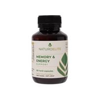 NaturoElite Memory & Energy Support 60 Capsules
