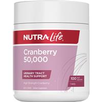 Nutra-Life Cranberry 50000 100 Capsules