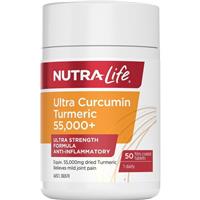 Nutra-Life Ultra Curcumin Turmeric 55000+ 50 Tablets