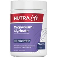 Nutra-Life Magnesium Glycinate 300 Capsules Exclusive Size