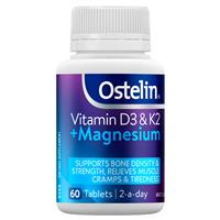 Ostelin D3 + K2 + Magnesium 60 Tablets