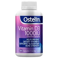 Ostelin Vitamin D3 1000IU 300 Capsules Exclusive Size
