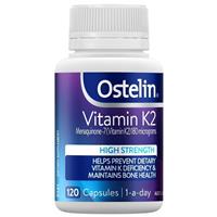 Ostelin Vitamin K2 120 Capsules Exclusive Size
