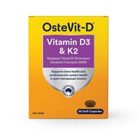 OsteVit-D Vitamin D3 + K2 60 Capsules