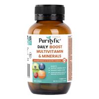 Purityfic Daily Boost Multivitamin and Minerals (60 Film Coated Tablets) 1Bottle