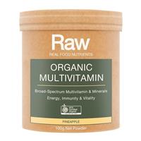 Raw Real Food Nutrients Organic Mulivitamin Pineapple 100g