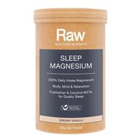 Raw Real Food Nutrients Sleep Magnesium Dreamy Vanilla 200g