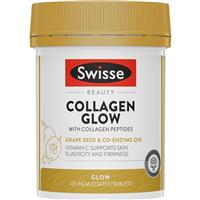 Swisse Beauty Collagen Glow With Collagen Peptides 120 Tablets