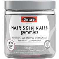 Swisse Beauty Hair Skin Nails Gummies 50 Pack