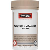 Swisse Calcium + Vitamin D 300 Mini Tablets