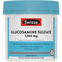 Swisse Glucosamine Sulfate 1500mg 180 Tablets