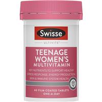 Swisse Teenage Ultivite Women's Multivitamin 60 Tablets