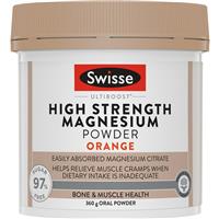 Swisse Ultiboost High Strength Magnesium Powder Orange 360g