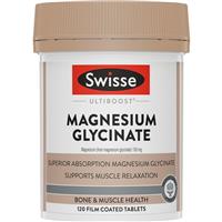 Swisse Ultiboost Magnesium Glycinate 120 Tablets