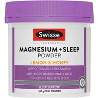 Swisse Ultiboost Magnesium + Sleep Powder 360g