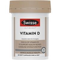 Swisse Vitamin D 60 Capsules