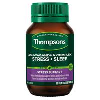 Thompson's Ashwagandha Complex Stress + Sleep 60 Tablets