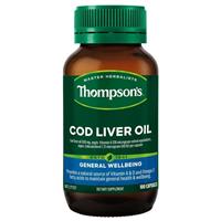Thompson's Cod Liver Oil 100 Capsules