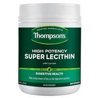 Thompson's High Potency Super Lecithin 200 Capsules