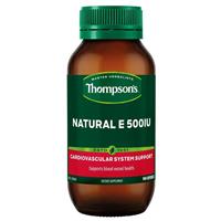 Thompson's Natural E 500iu 100 Capsules