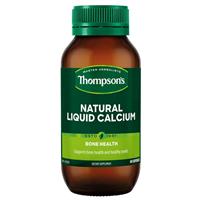 Thompson's Natural Liquid Calcium 60 Capsules