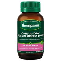 Thompson's One-A-Day Ultra Cranberry 60000 60 Capsules
