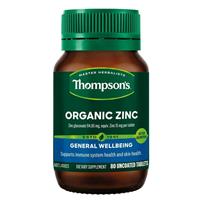 Thompson's Organic Zinc 80 Tablets