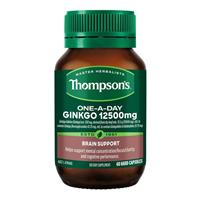 Thompsons One A Day Ginkgo 12500mg 60 Capsules