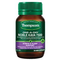 Thompsons One-A-Day Noble Kava 7500 30 Capsules