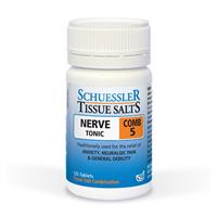 Tissue Salts Comb 5 Nerve Tonic 125 Tablets