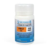 Tissue Salts Ferr Phos First Aid 125 Tablets