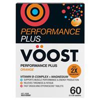 Voost Performance Plus Orange Effervescent 60 Pack Exclusive Size