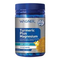 Wagner Turmeric + Magnesium 120 Capsules
