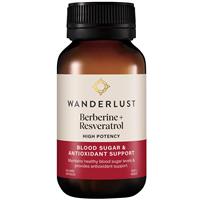 Wanderlust Berberine + Resveratrol 120 Capsules